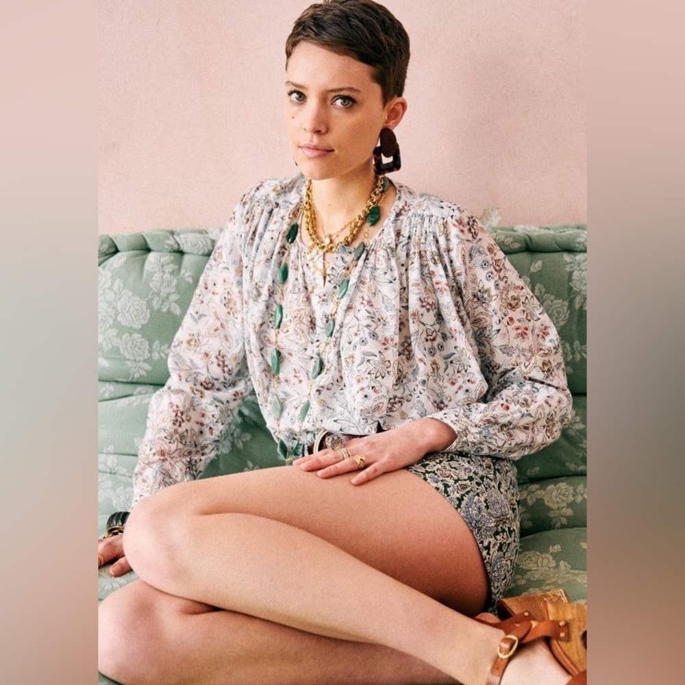 Sezane April blouse, size EU 34